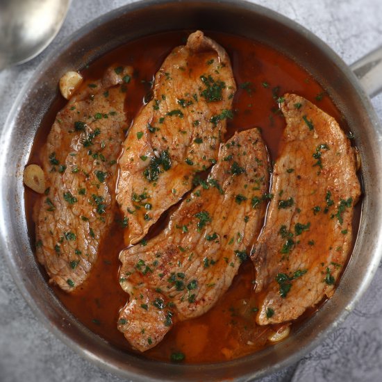 Easy pork steaks