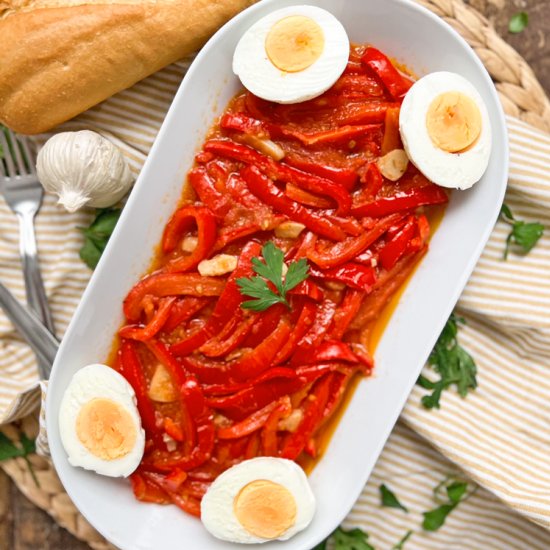 Spanish Peppers & Eggs