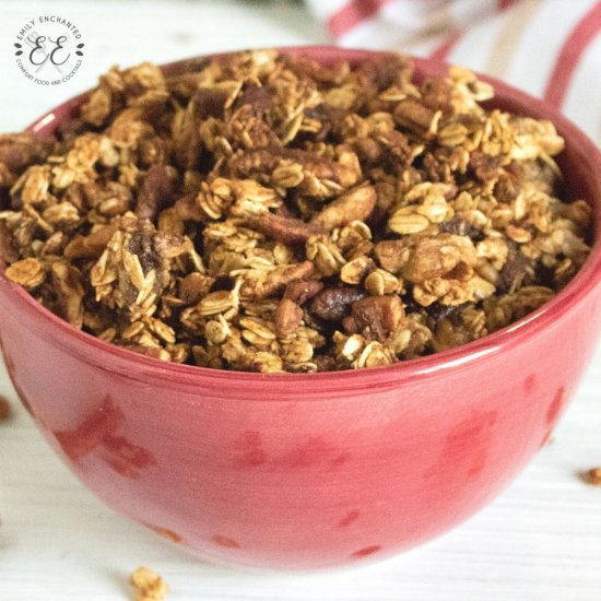 Pecan Pumpkin Granola