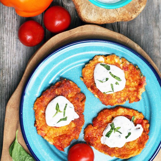 Tomato Fritters