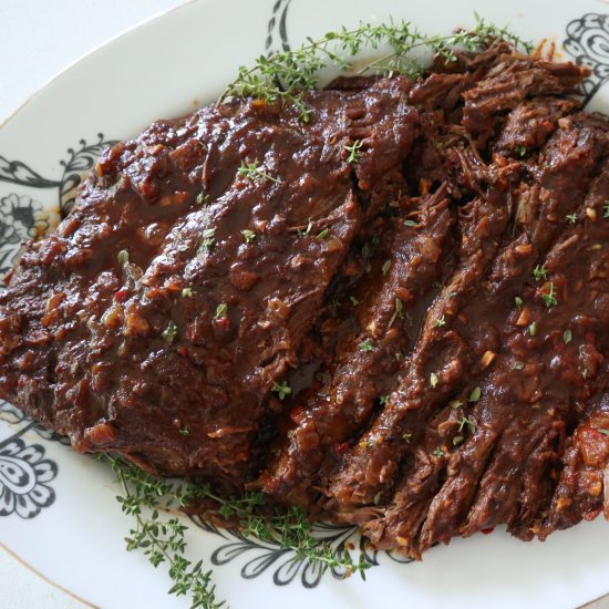 Jewish Style Beef Brisket