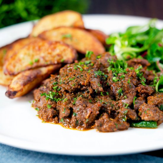 Peri Peri Chicken Livers