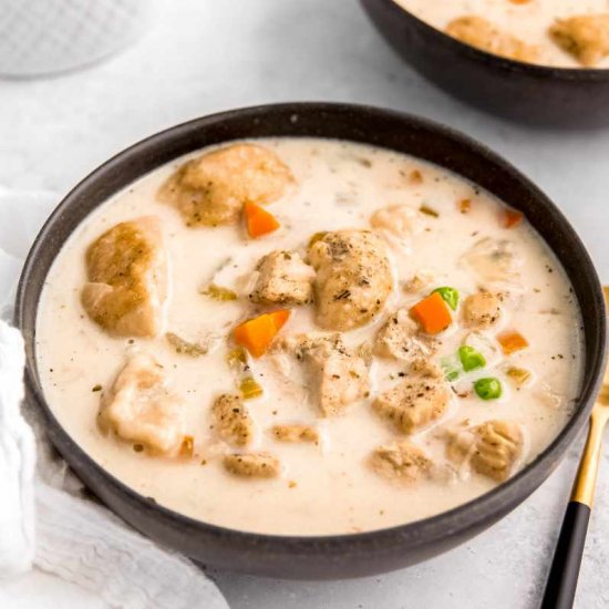 Instant Pot Chicken and Dumplings