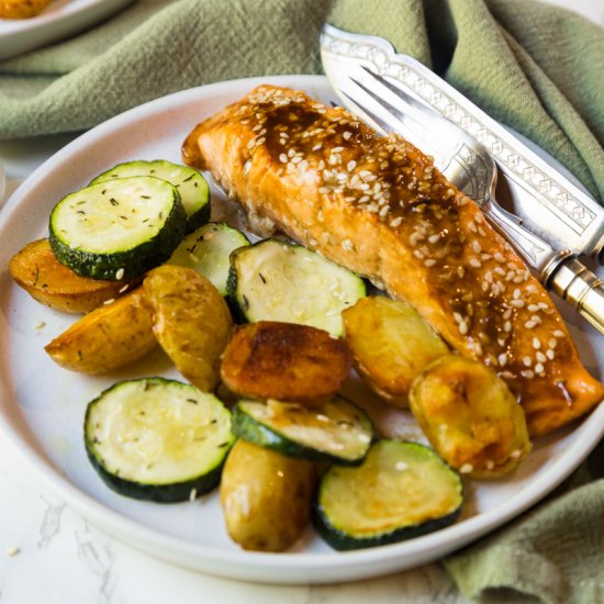 Quick & Easy Balsamic Dijon Salmon