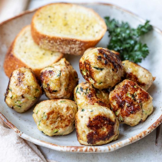 Turkey Zucchini Meatballs