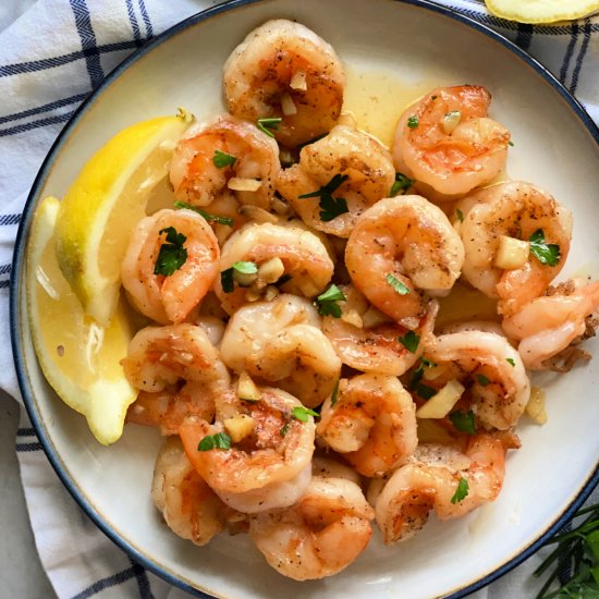 Pan Seared Shrimp