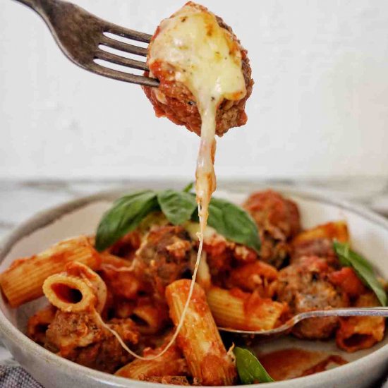 Meatball Rigatoni