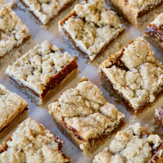 Homemade Oatmeal Fig Bars