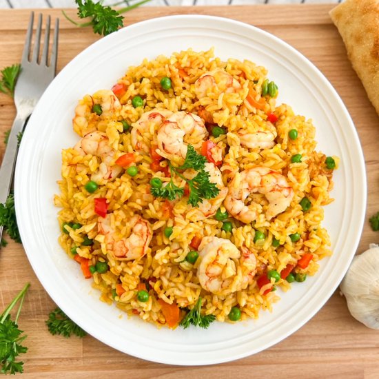 Spanish Shrimp and Rice