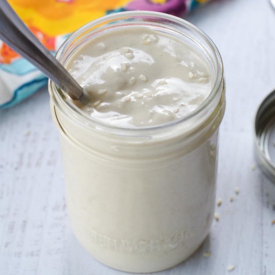 Easy & Healthy Tahini Sauce