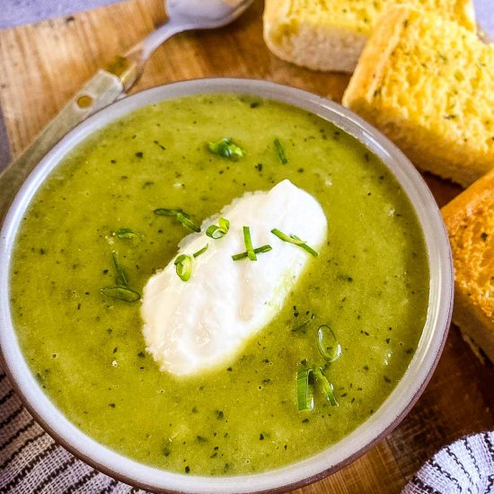 Leek Soup Without Potatoes