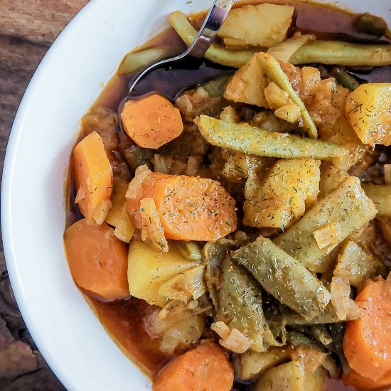 Green Bean Stew (Fasolakia)