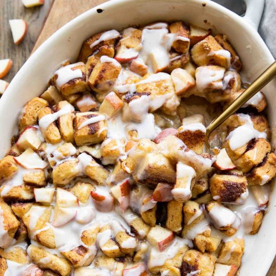 Apple Pie Filling Cinnamon Rolls