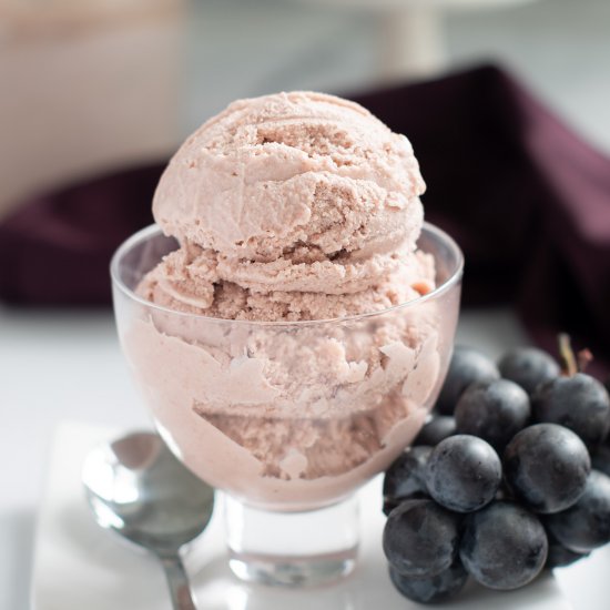 Concord Grape Ice Cream