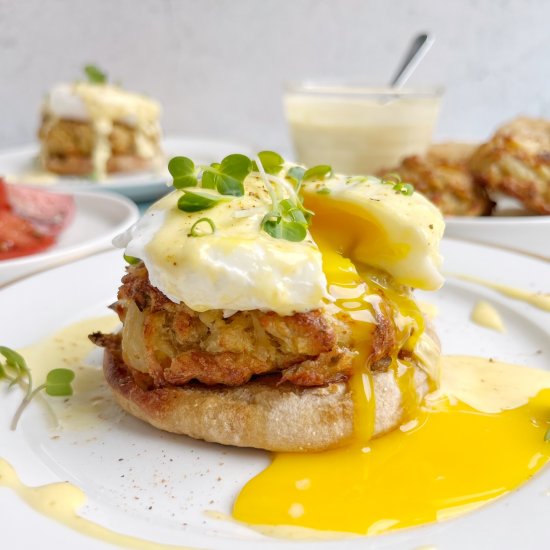 Crab Cake Eggs Benedict