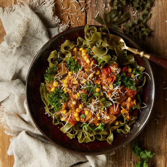 Easy vegetable pasta