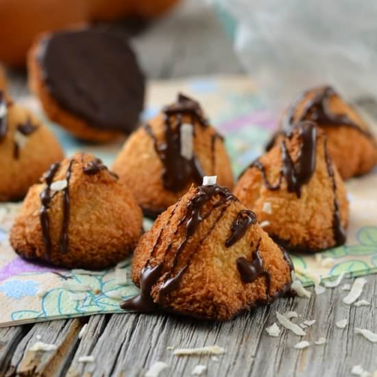 Coconut Chocolate Rock Cookies