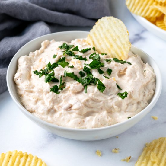 Greek Yogurt French Onion Dip