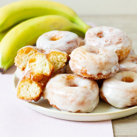 Banana donuts