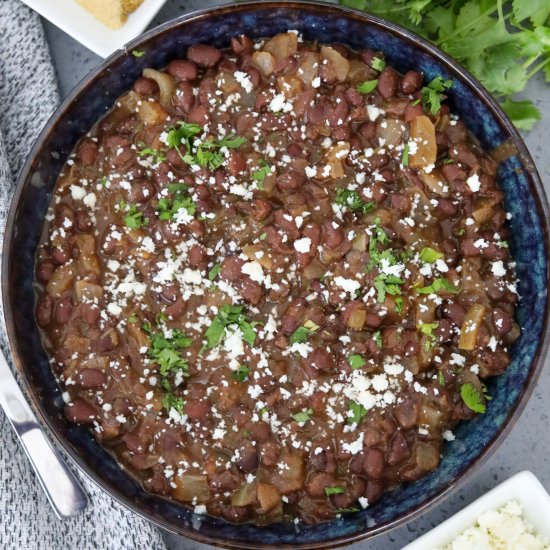 Easy Mexican Black Beans