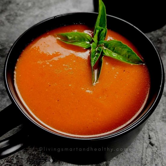 Creamy Roasted Tomato Soup Recipe