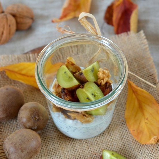 Chia Pudding with Kiwi recipe