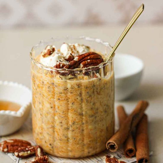 Pumpkin Overnight Oats