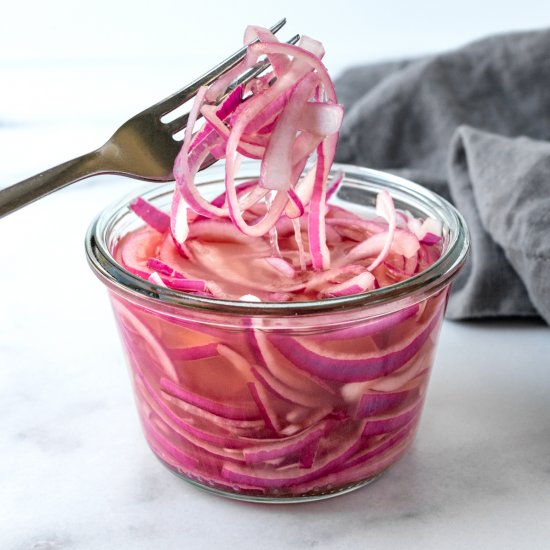 Quick Pickled Red Onions