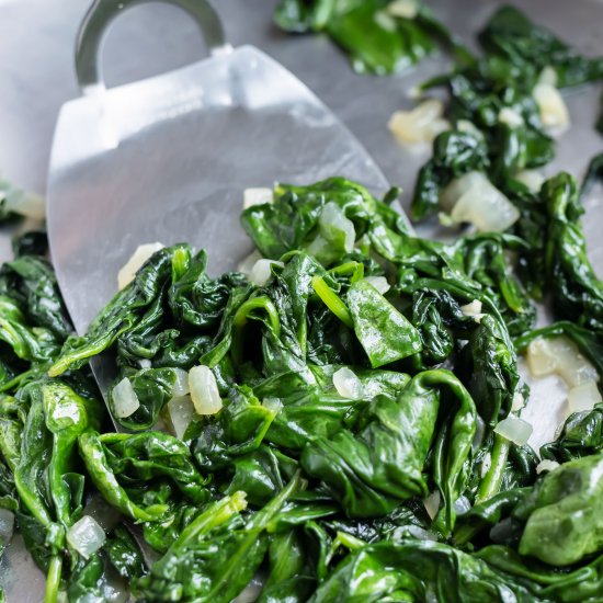 Sauteed Spinach