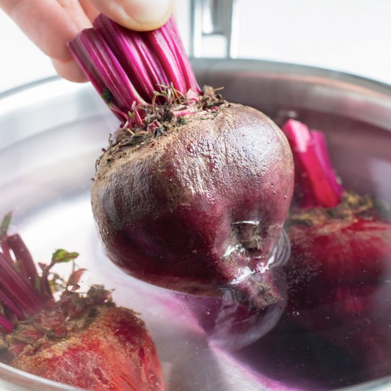 How to Boil Beets