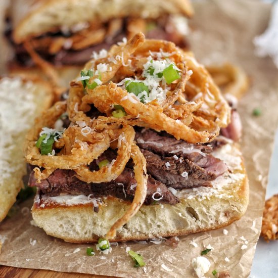 Boursin Steak Sandwich