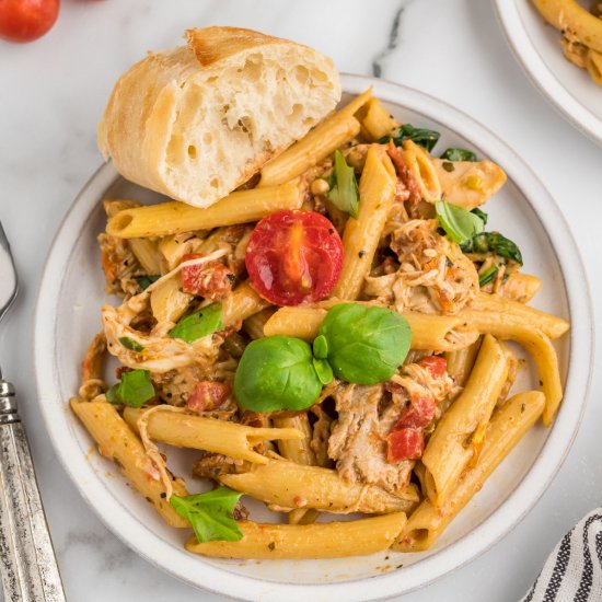 One Pot Burrata Pasta