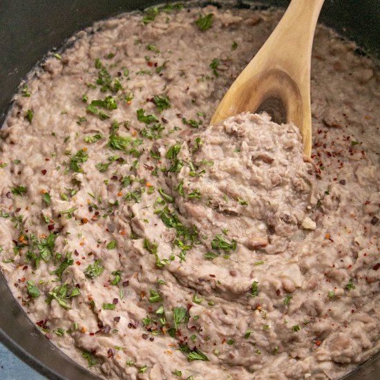 Homemade Refried Beans