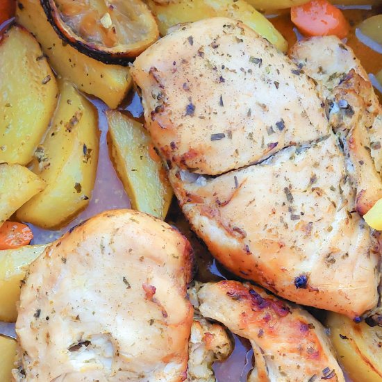 One Pan Lemon Chicken Breast recipe