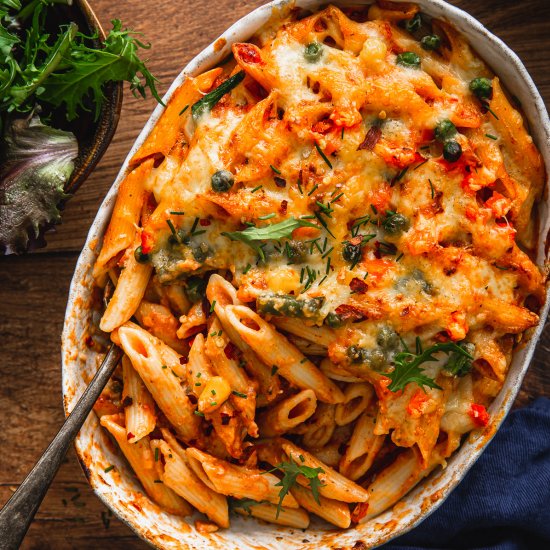 Air Fryer Pasta Bake