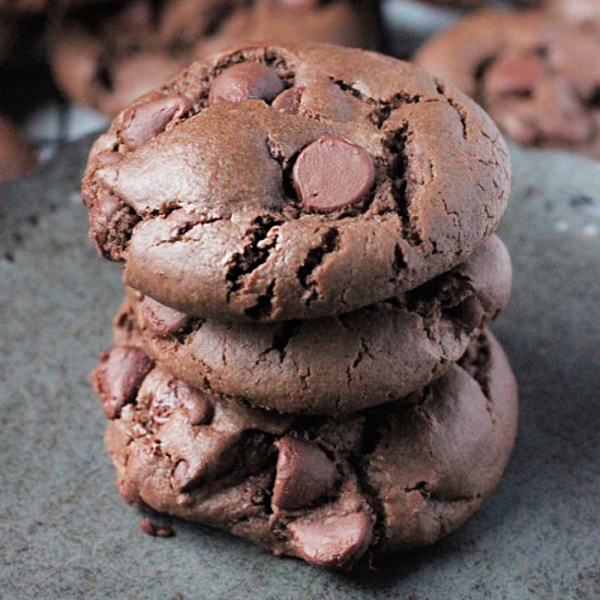 Chocolate Peanut Butter Cookies