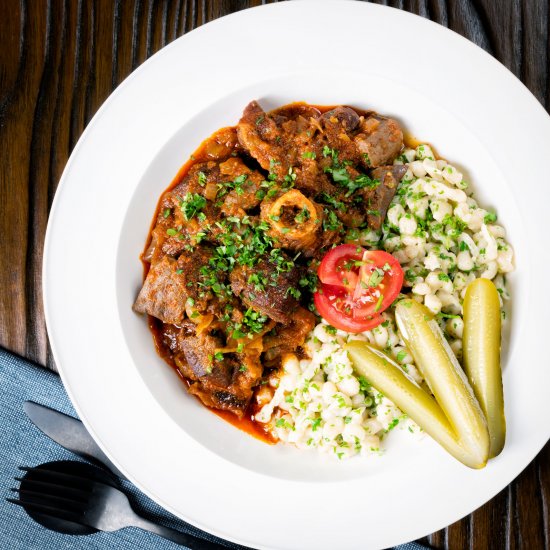 Birkapörkölt Hungarian Mutton Stew