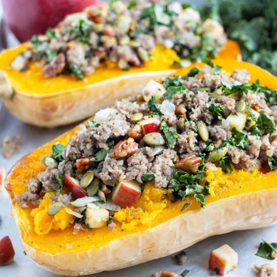 Stuffed Butternut Squash