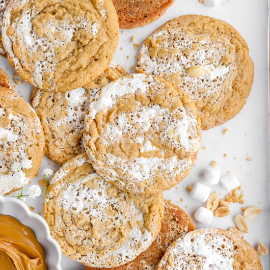 Fluffernutter Cookies