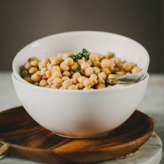 Chickpea Salad with Cumin and Lemon