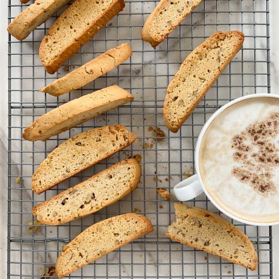 Walnut Biscotti