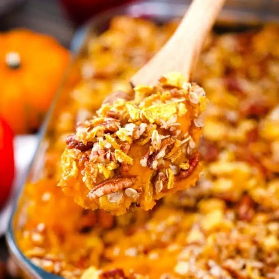 Apple Butternut Squash Casserole