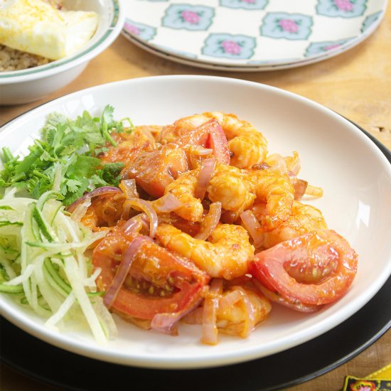 Sweet & Sour Prawns