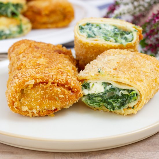 Croquettes with ricotta and spinach