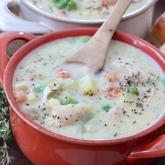 Chicken Pot Pie Soup