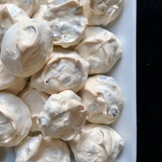 Chocolate Chip Meringue Cookies