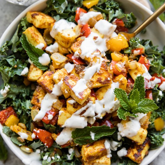 Tandoori Paneer Salad