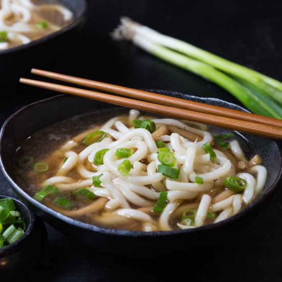 10-Minute Udon Noodle Soup