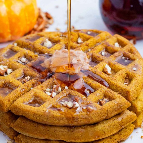 Pumpkin Waffles