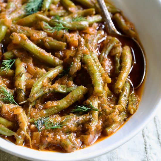 Greek Green Beans